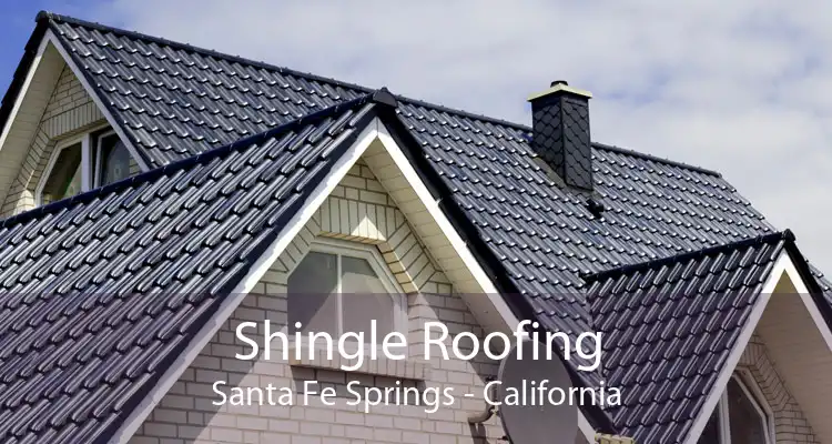 Shingle Roofing Santa Fe Springs - California